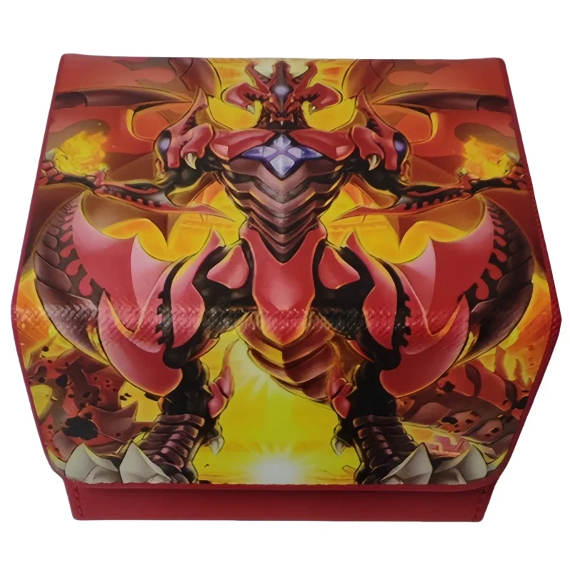 

Card Case Yu Gi Oh Tcg Red Supernova Dragon Vase Diy Quality Leather Action Toy Figures Anime Game Collection Storage Box Gift