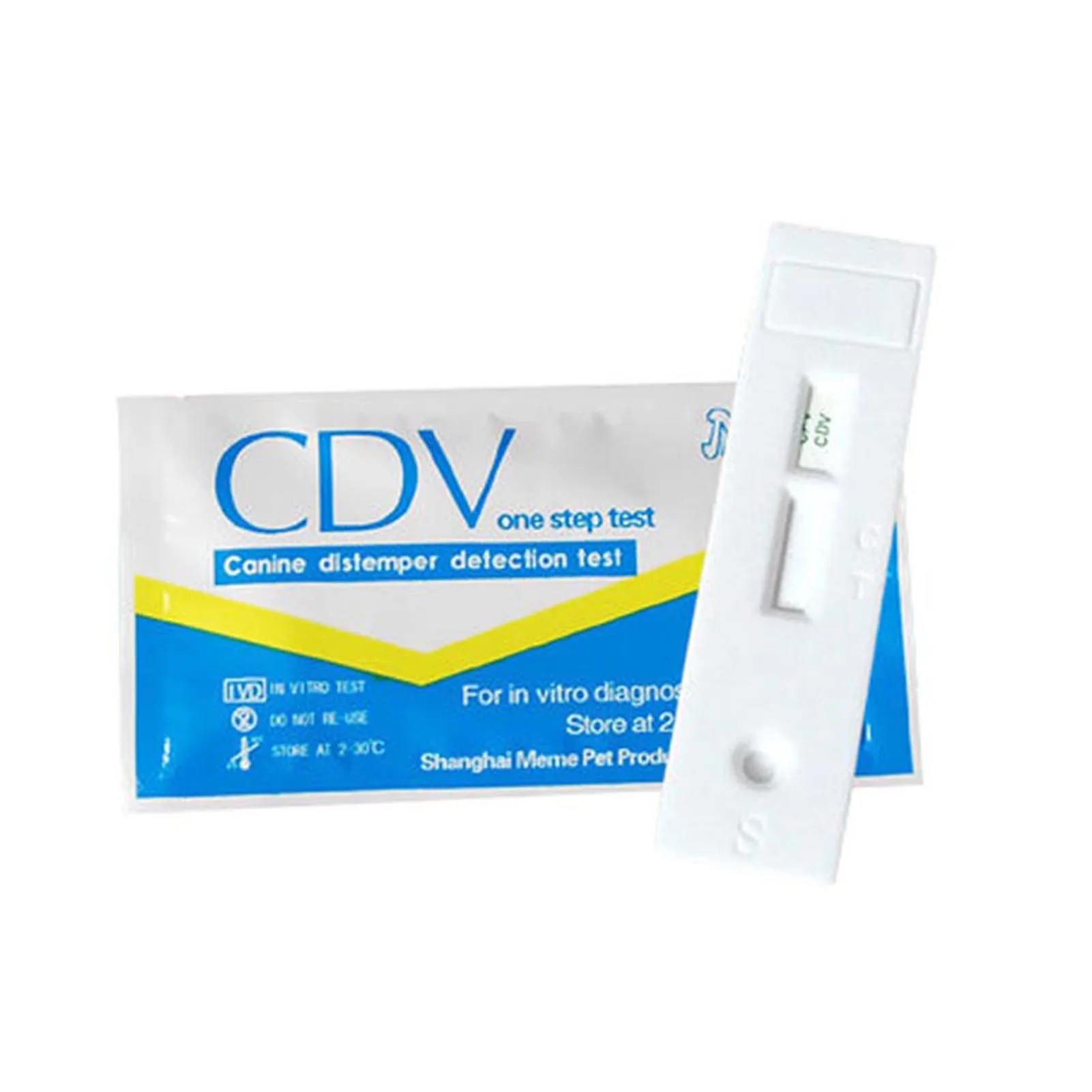 Kit de prueba de distemper CDV CPV, taburete para perros y gatos, kits de prueba de orina, gusano canino y prueba Parvo, detección rápida de bienestar para perros y gatos
