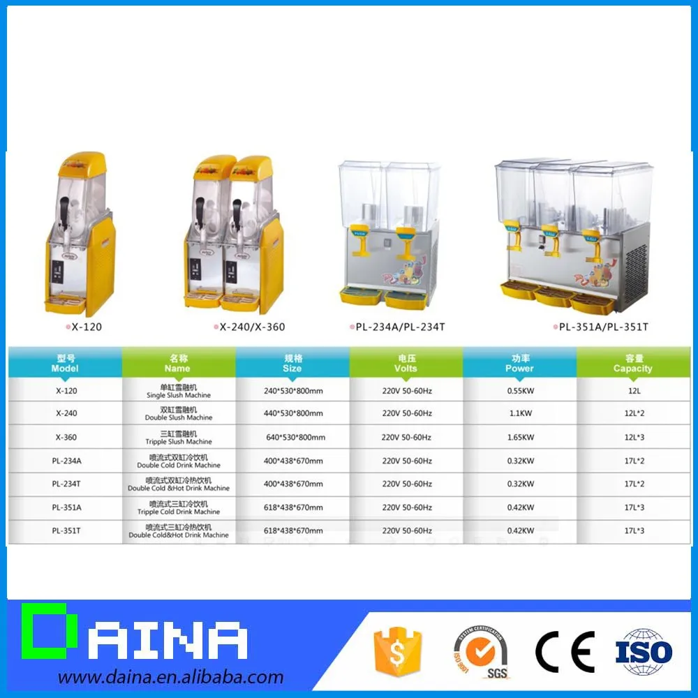 Slush Machine/Ice Cream Slush/Commercial Slush Machine