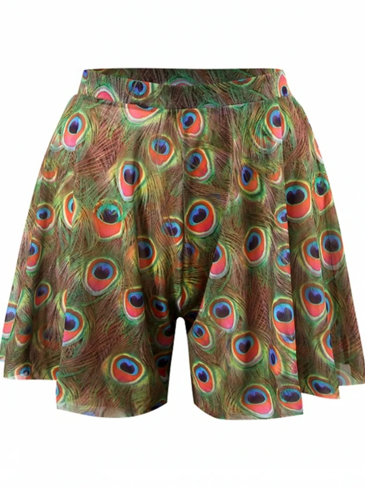 Mesh Frauen Trim Cover Up Shorts Strand Badeanzug Cover-Ups Für Bademode Strand Shorts 2026 Sommer Beachwear Bademode Sarong Hosen