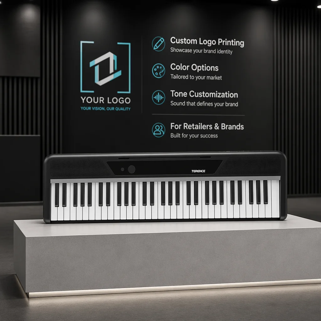 61 Key Electronic Keyboard Factory Wholesaler Supply Touch Sensitive Digital Piano Bulk Purchase Direct