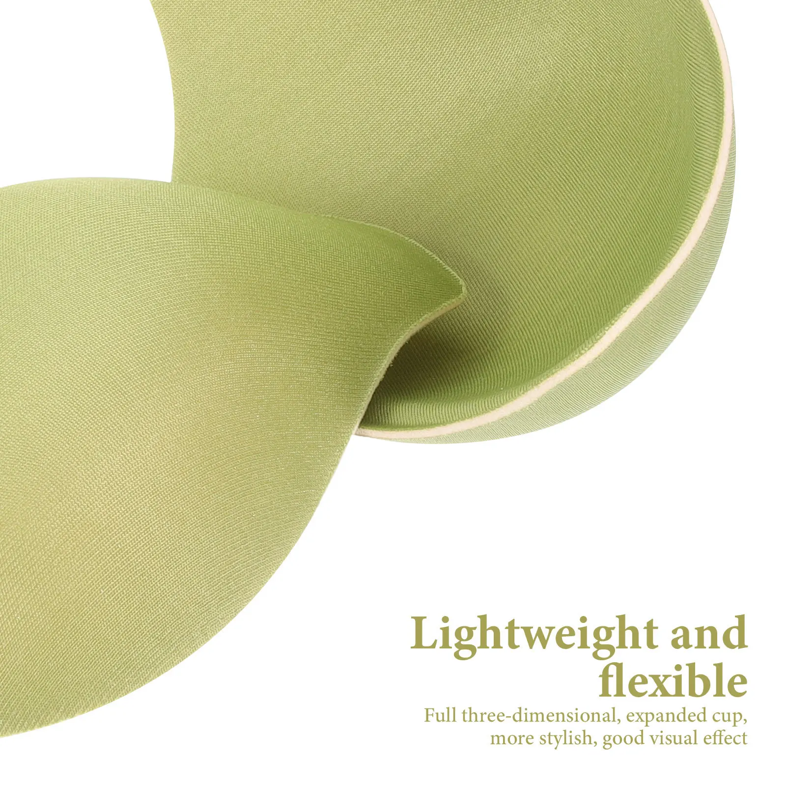 4 قطع من وسادات الانتفاخ، ملابس داخلية مرنة خفيفة الوزن، غطاء موجز للسباحة الموسع للانتفاخ