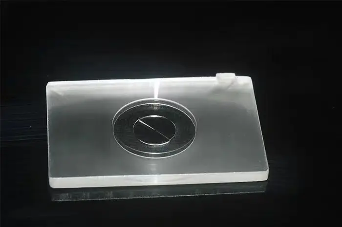 Piezas de pantalla de enfoque de imagen dividida cruzada para cámara Nikon D700 DSLR solo