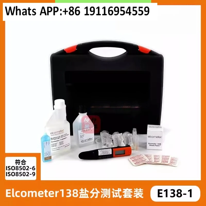 

Salt Tester Elcometer E138-1 Surface Salt Test Kit