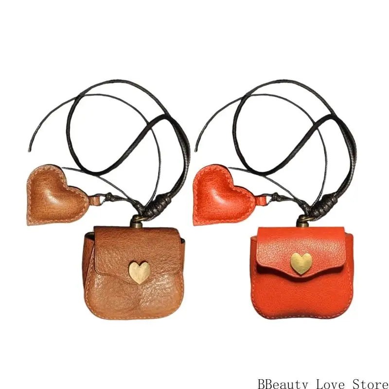 

Stylish Small Change Charm Adorable Coin Holder Wallet Accessory Leather Texture Suitable for Everyday Use