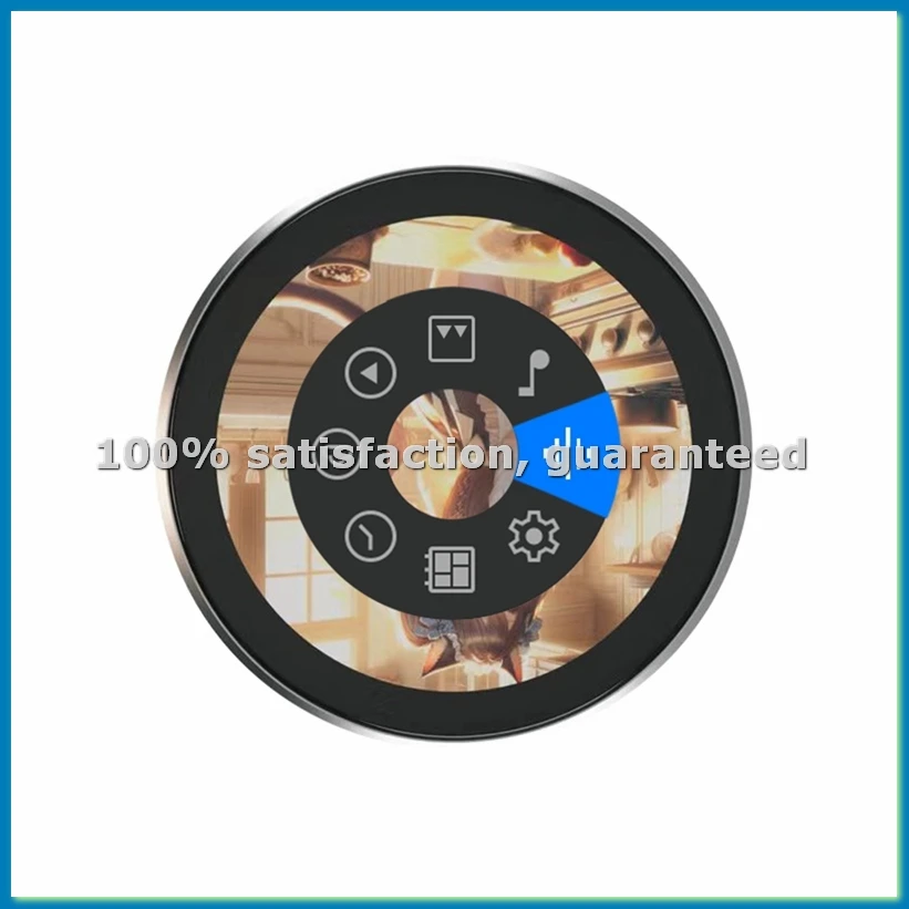 

1,8-дюймовый круглый экран QSPI 360 X 360 IPS-дисплей ESP32-S3 8M PSRAM 16M Вторичный экран флэш-памяти AIDA64-ABFT