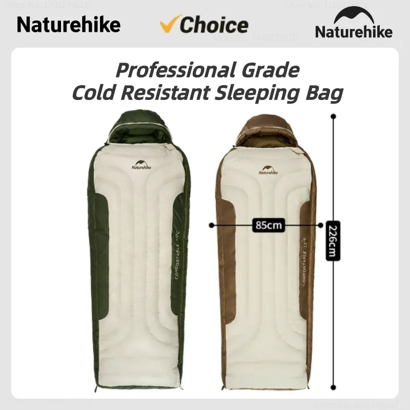 

Naturehike Winter Down Sleeping Bag Waterproof Duck Down Sleeping Bag Outdoor Professional Down Sleeping Bag Camping Equipment