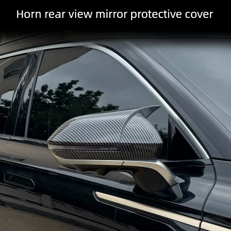 For EXEED RX Cow Horn Style Rearview Mirror Cover Anti-scratch Wear Resistant Side Mirror Protective Shell Exterior Accessories