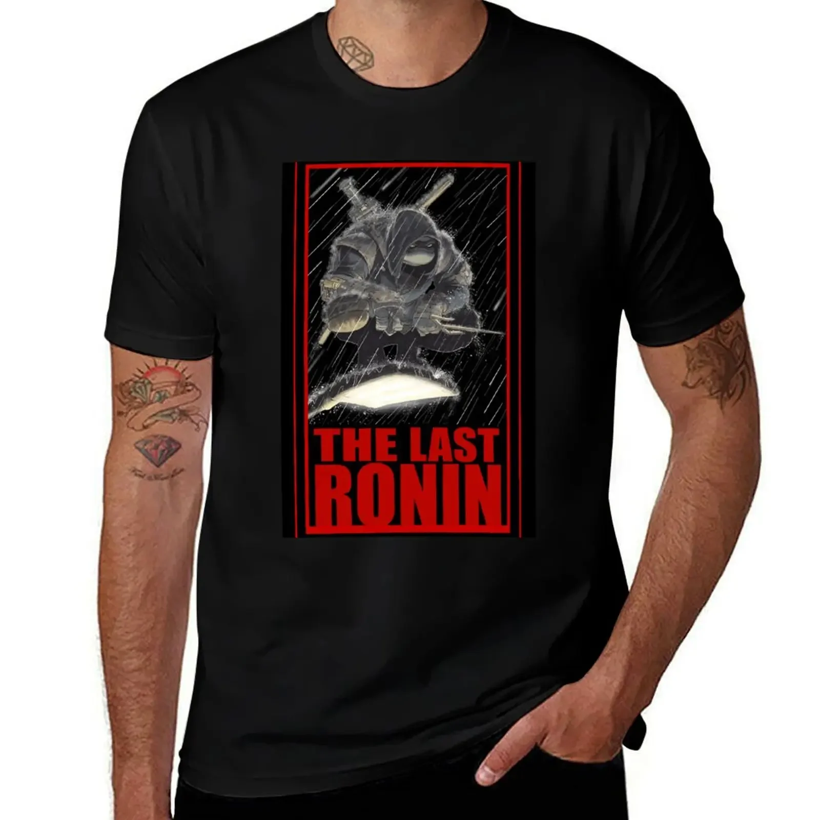 The Last Ronin T-Shirt Clothing quick drying blue lock topping mens clothes