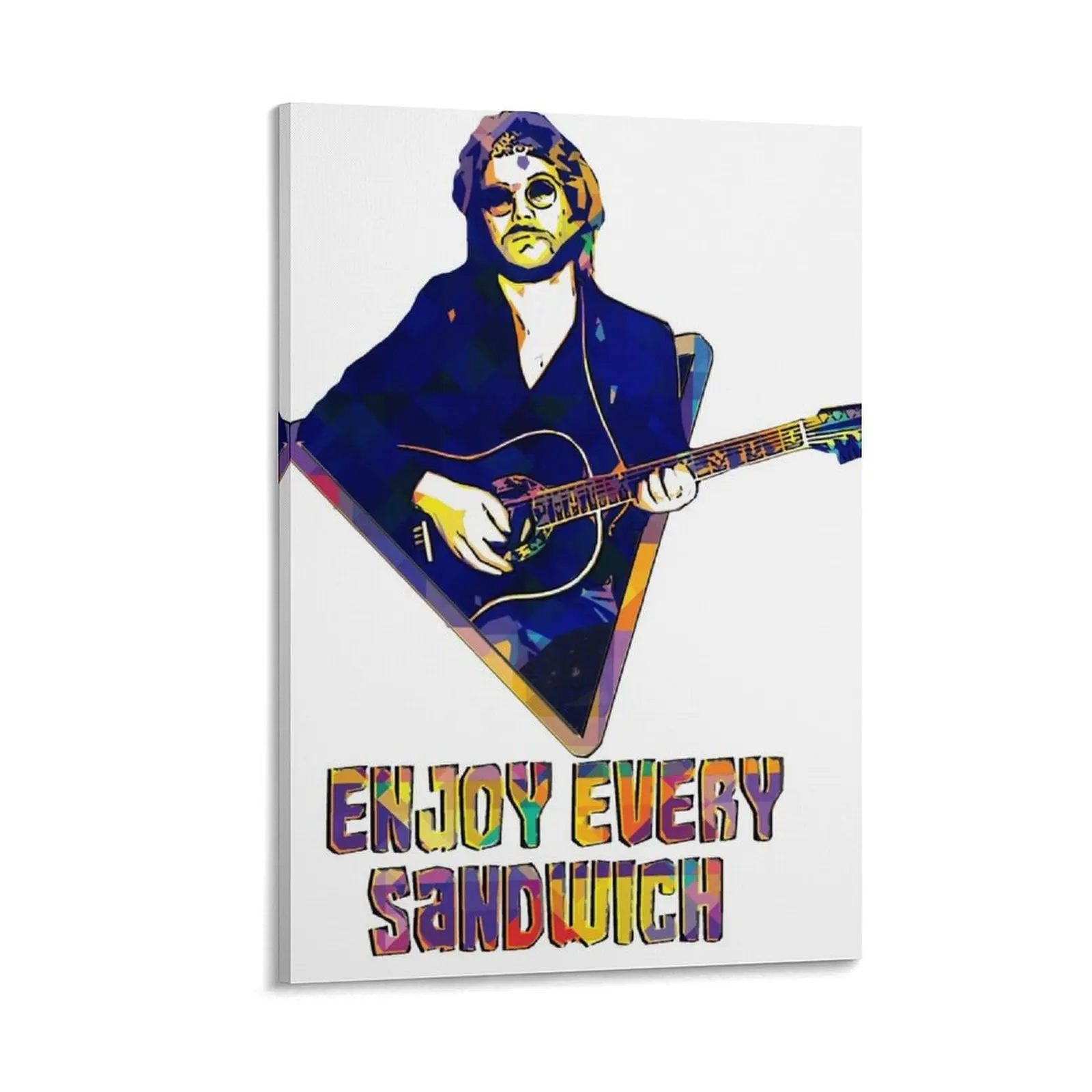 

Enjoy Every Sandwich Canvas Painting Decorative picture room decorations aesthetic