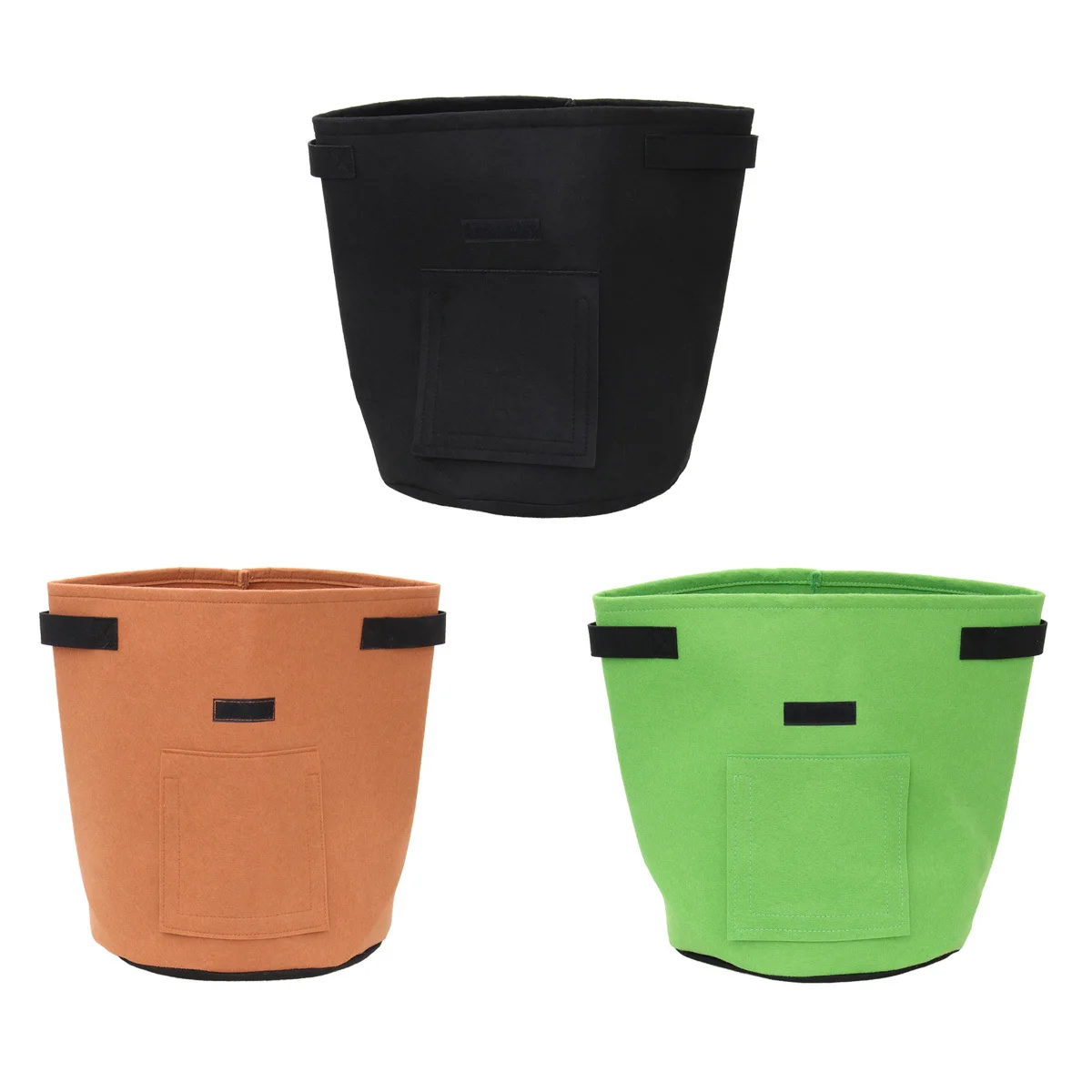 

Planting Bag Brown Felt Grow Bags For Potato Peanut Vegetable Root Breathing Fabric Pouch Boost Growth Yield Outdoor