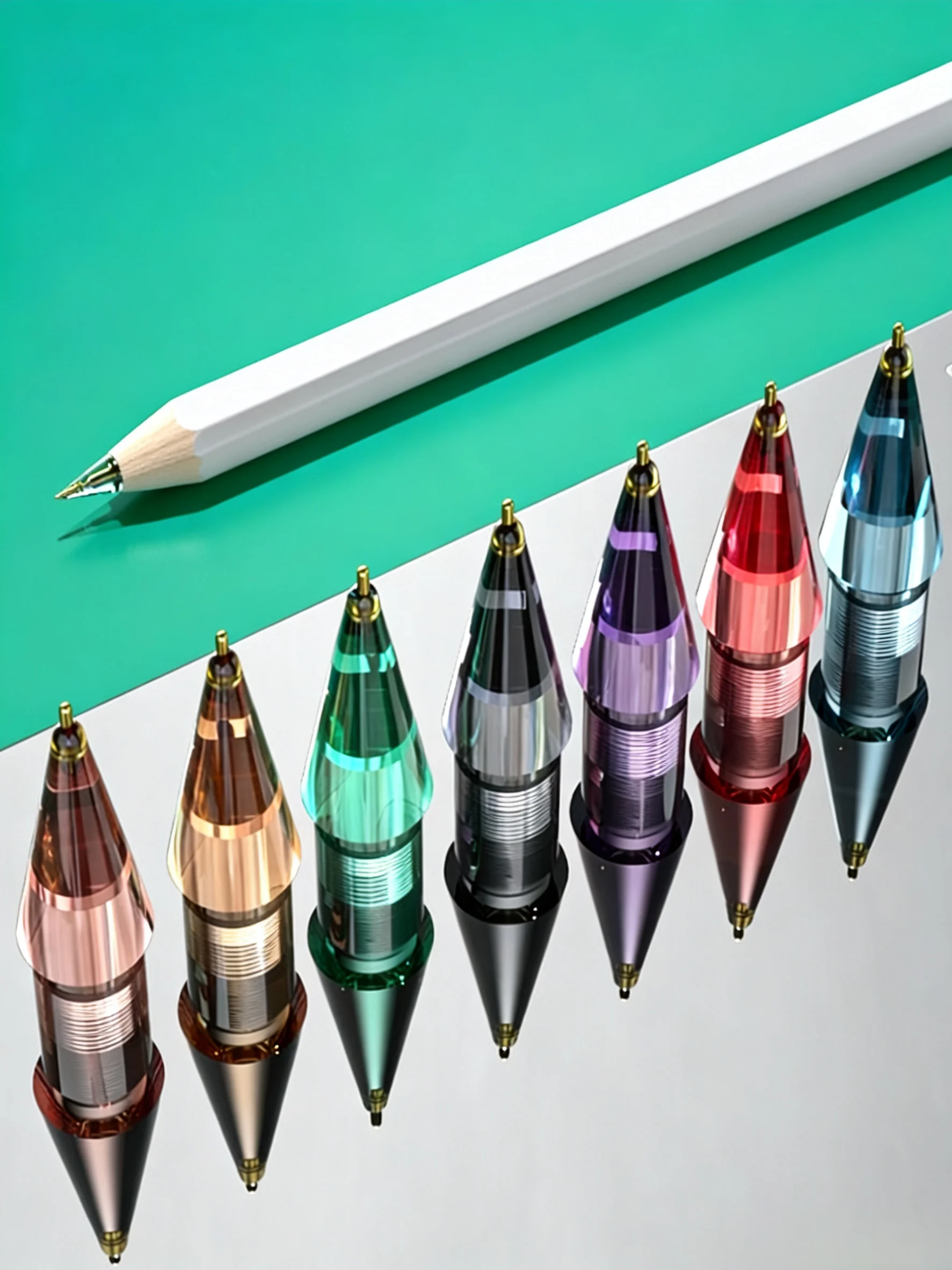 The pen tip of the stylus is suitable for Apple Pencil 1st and 2nd generation. The color is random.