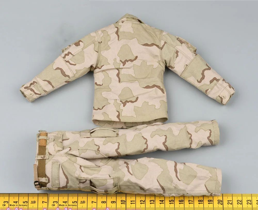 1/6 DAMTOYS DAM 78085 Navy Seals SDV Team 1 Operation Red Wings Desert Camo BDU Coat Pants Suit For 12inch Male Action Figures