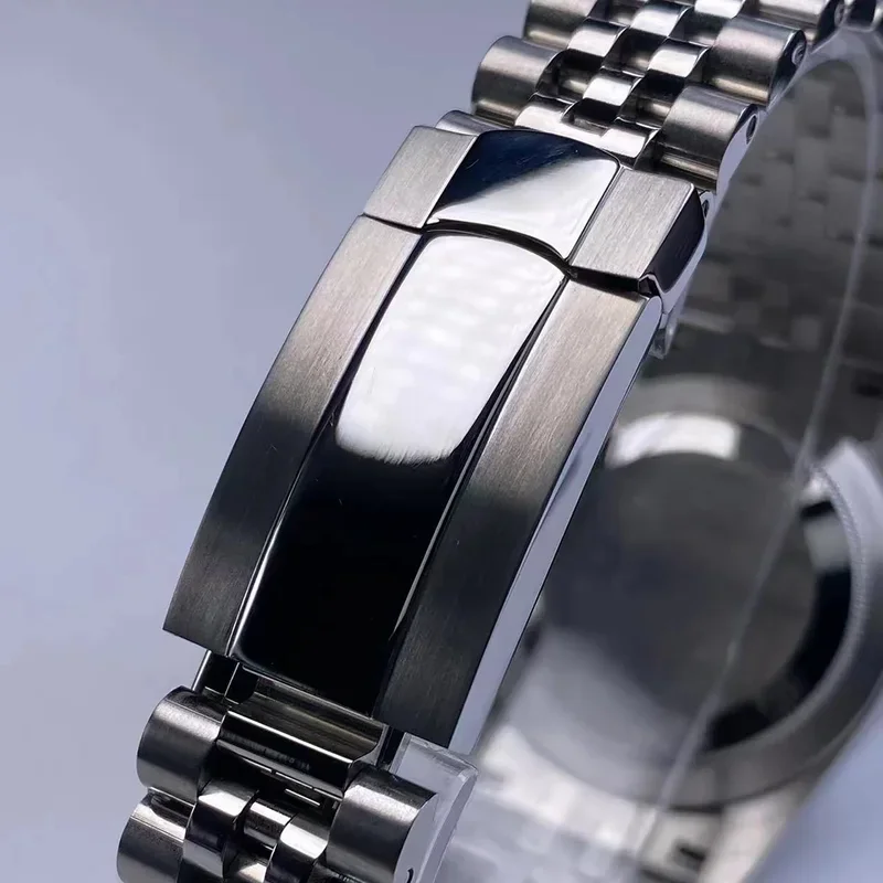 36/39mm NH35 Watch Case with Jubilee Bracelet Sapphire Crystal For NH36/NH35 Movement 28.5mm Dial High-Quality Watch Accessories