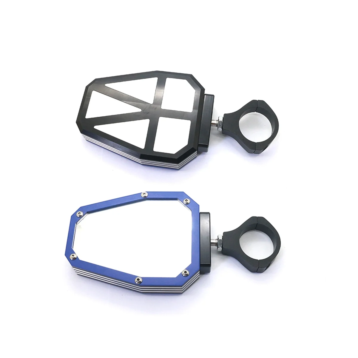 

Beach Buggy All Terrain Mirror Motorcycle Reflector 1.75/2 Universal for ATV/UTV Mirrors Blue