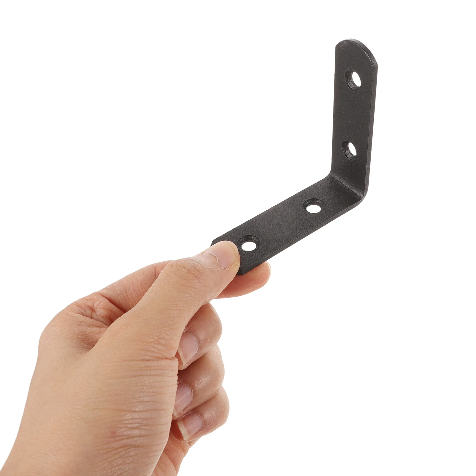 

12pcs Stainless Steel Corner Brackets L Shape for Wood Cabinets Shelves Furniture Mounting Hardware Angle Supports