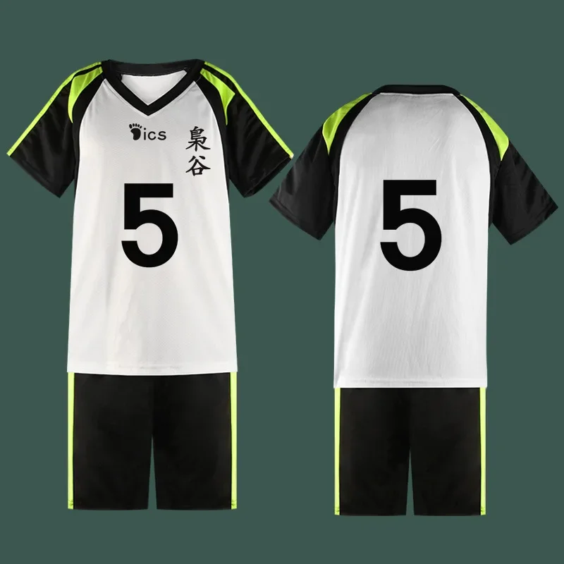 Anime Haikyuu Cosplay Costume Fukurodani Academy Jersey Volleyball High School Sportswear Bokuto Koutarou Akaashi Keiji NO.4/5