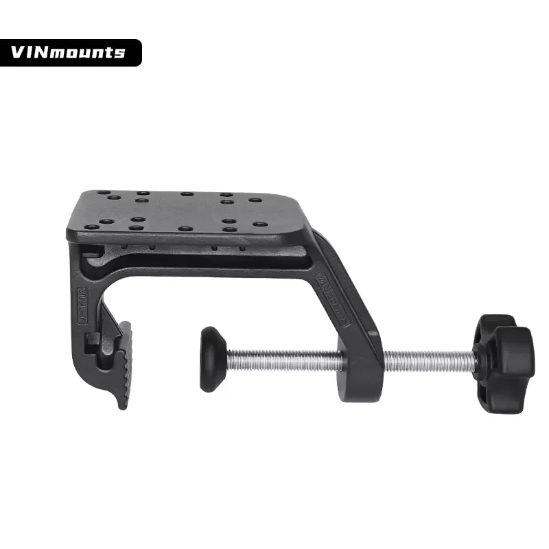 STLF Super U Clamp Heavy Duty Desk Clamp Base for Kayaks, Jon Boats, Pontoon Boats, and Bass Boats VIN-U-01