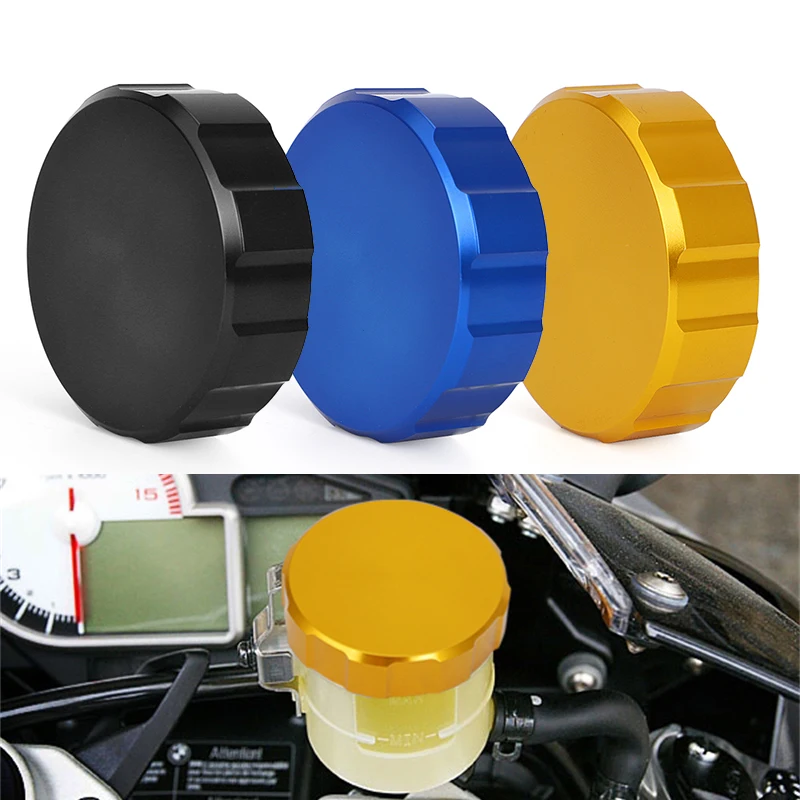 CNC Brake Fluid Reservoir Cap for Suzuki GSX-R GSXR 600 750 1000 1300 HAYABUSA B-KING SV650 DL1000 V-STROM 50MM Master Cylinder