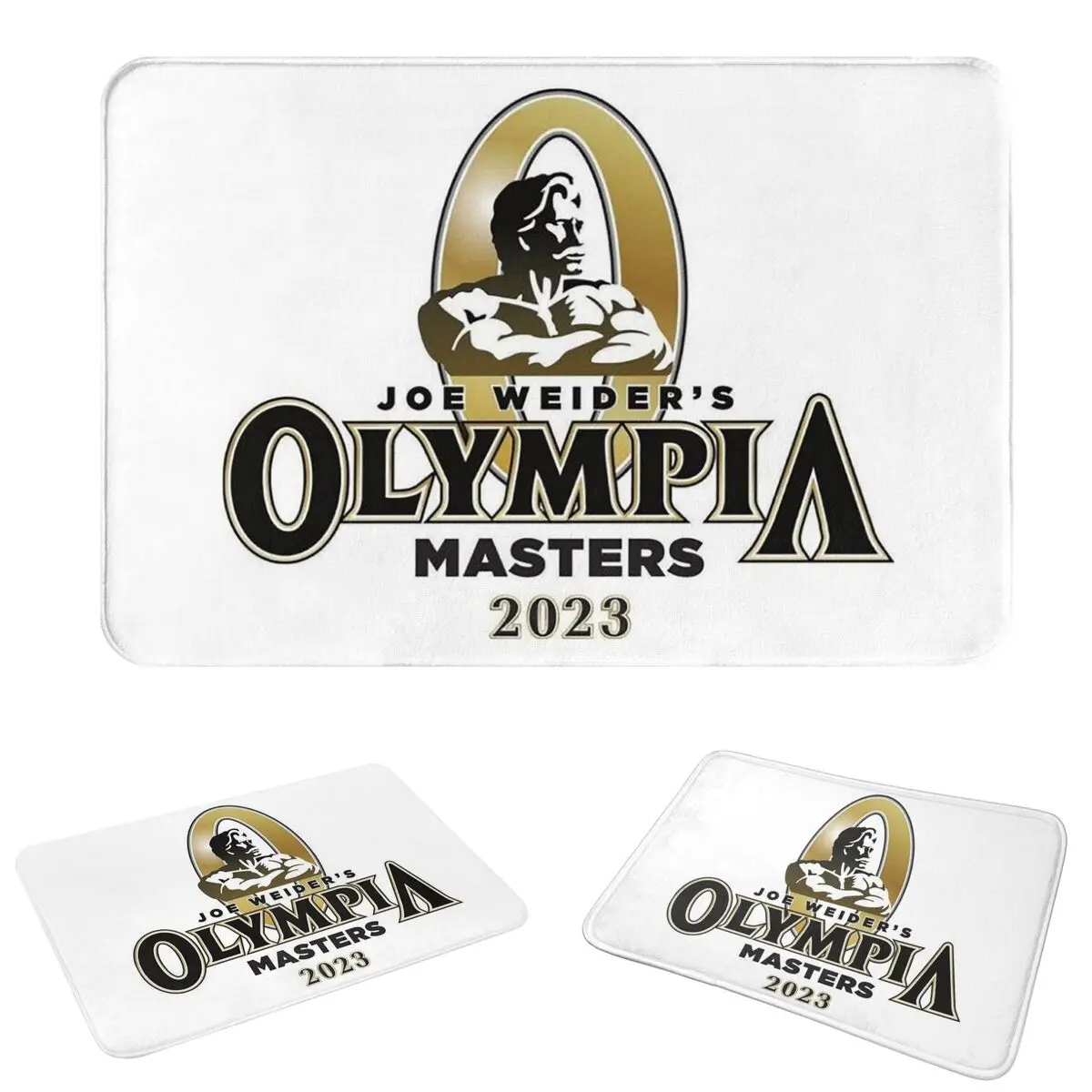 Future Mr OLYMPIA Motivations Anti-slip Doormat Floor Mat Washable Carpet Rug for Kitchen Entrance Home Living room Footpad Mats