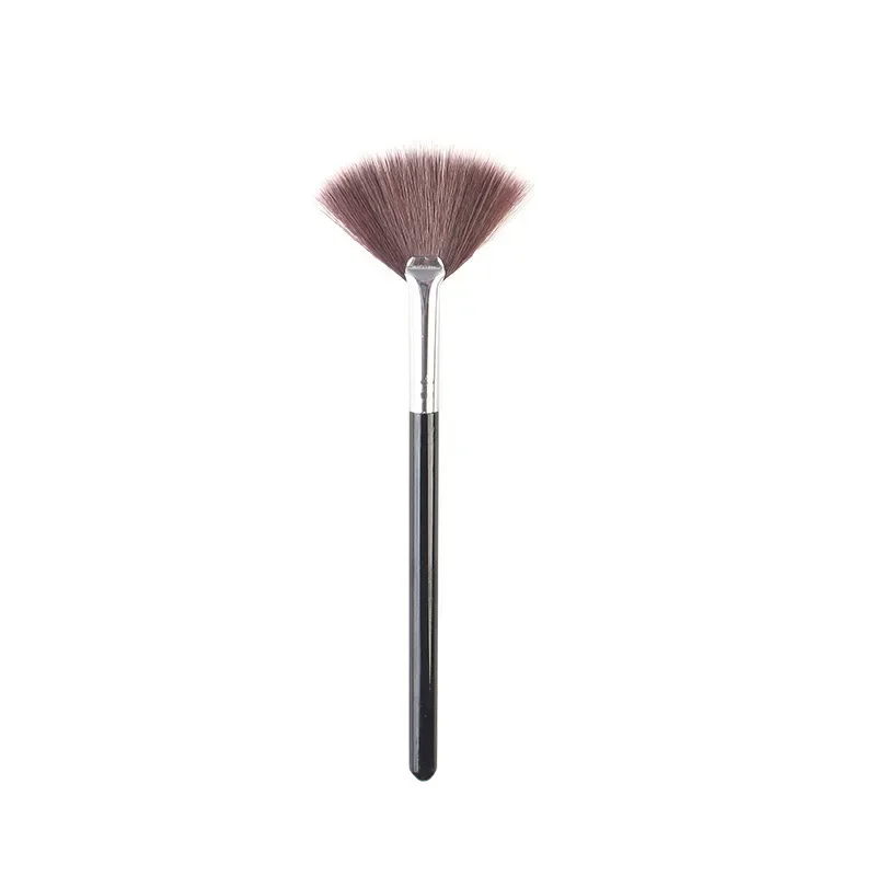 5 ชิ้นพัดลมแปรงแปรงแต่งหน้านุ่มแปรงแต่งหน้าเครื่องสําอาง Applicator เครื่องมือด้ามไม้และเส้นใยนุ่มสําหรับ Glycolic Peel Mask