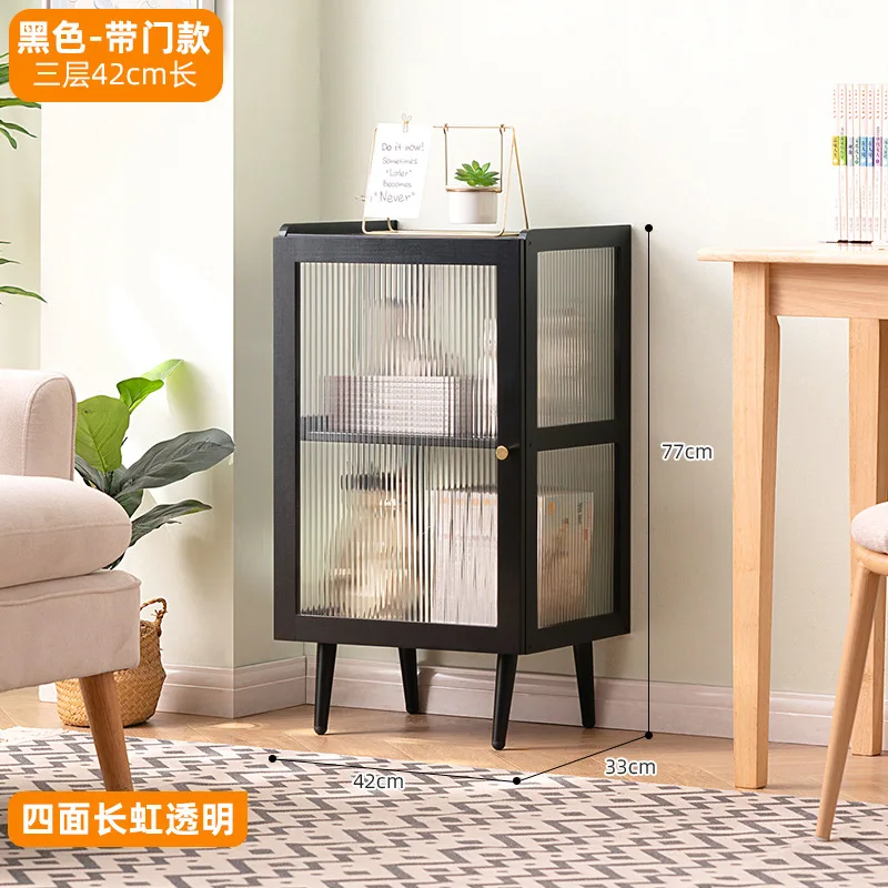 Bookshelf Floor-to-ceiling bookcase Home shelf Living room Children's multi-layer storage cabinet Simple Internet celebrity wall
