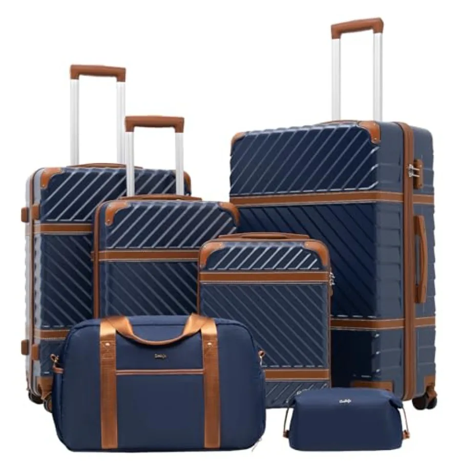 

Набор дорожных чемоданов из поликарбоната с жестким корпусом, с замком TSA, колесами-спиннерами и телескопической ручкой, черный, красный, синий, для авиаперелетов