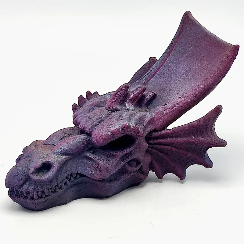 

Silicone mold dragon halloween decoration diy making candle resin plaster model kitchen chocolate cake tool