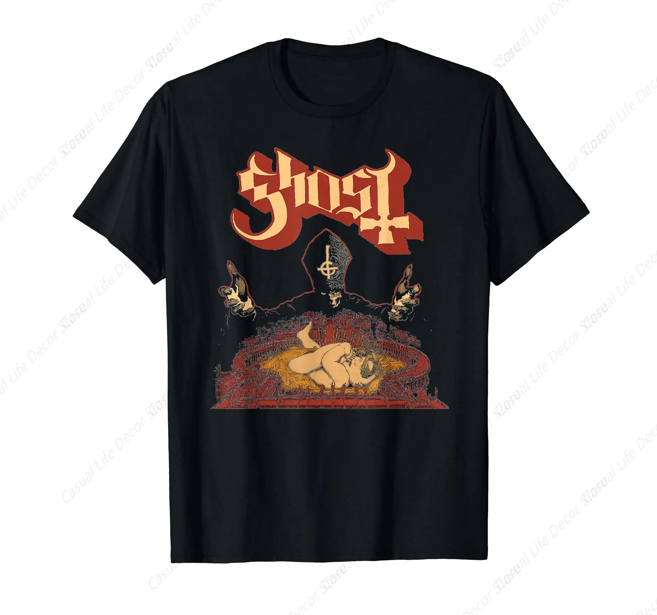 Infestissumam men's T-shirt- Short Sleeve Crew Neck Soft Fitted Tees S - 6XL Fresh Classic Basic Tshirts