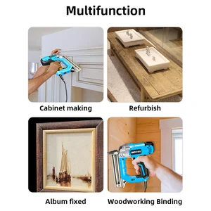 دباسة تسمير الأثاث الكهربائي ، مسدس الأظافر التيلة المستقيمة ، أدوات النجارة ، مطلق النار دباسة ، 220 فولت ، 2300 واط ، F30 ، F25 ، F20 ، F15 8 برشام كهربائي للمبيعات الرئيسية 220 فولت - No6