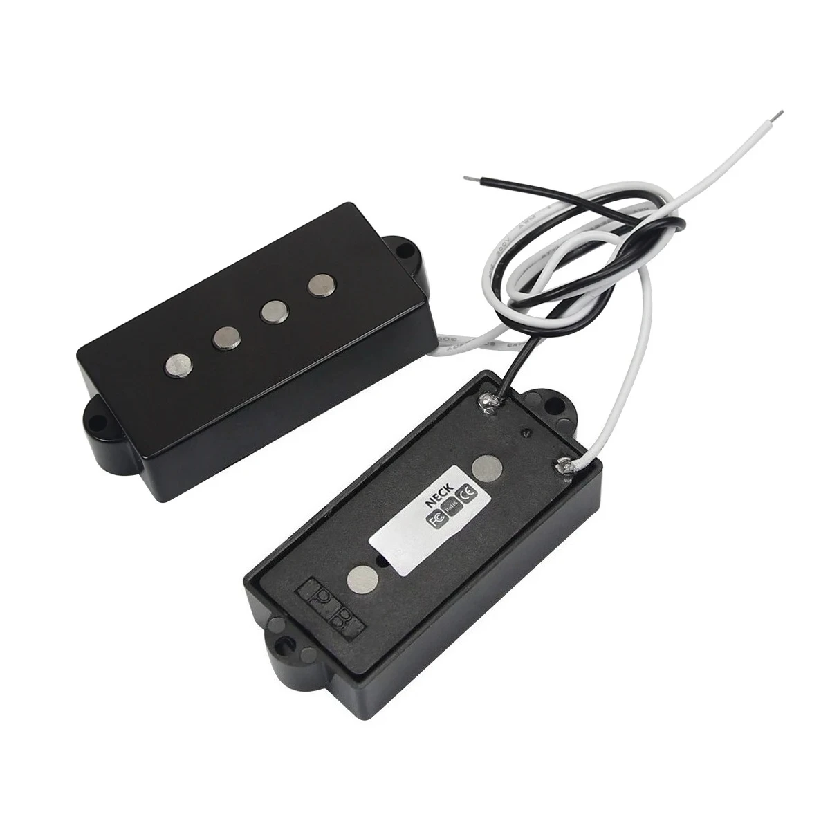 Alnico 5 Open Style PB Bass Pickup Set for 4 Strings Bass Vintage Sound Guitar Pickup