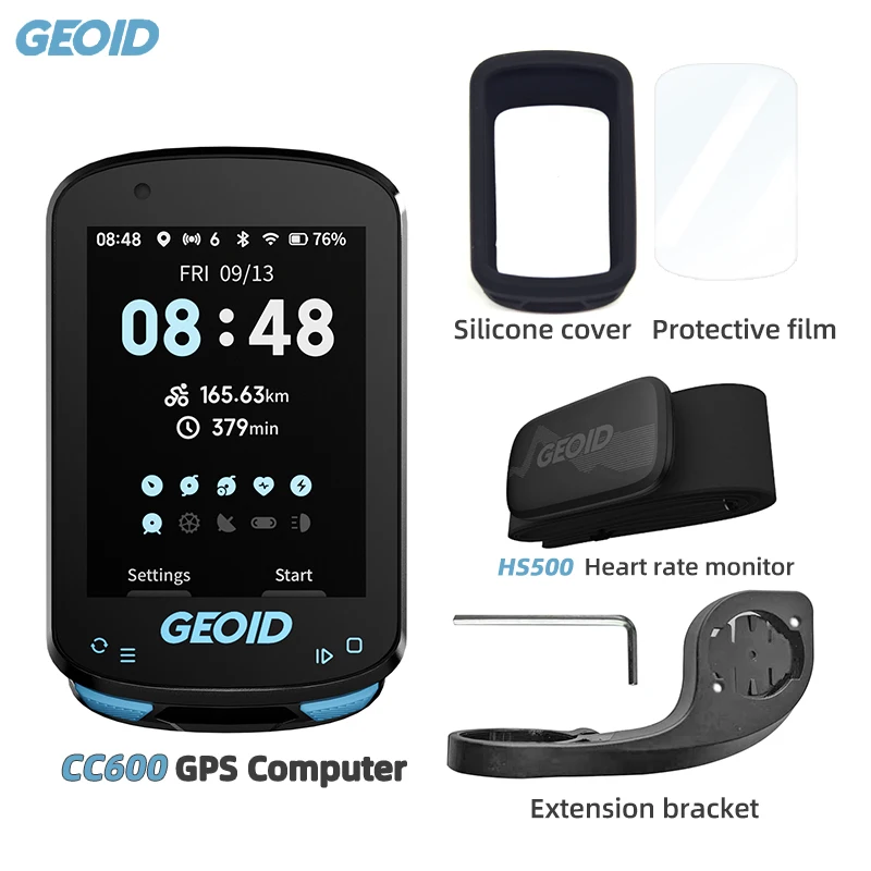 Geoid New CC600 Smart Navigation Bike Computer 11 Languages