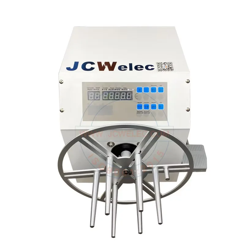 JCW-WB03W Series Multi-functional Motor Wire Coiling Machine Semi Automatic Copper Cable Winding Machine