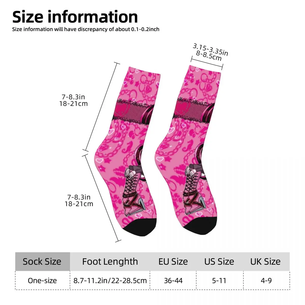 Sit Kawaii Socks Gym Cartoon Pattern Socks