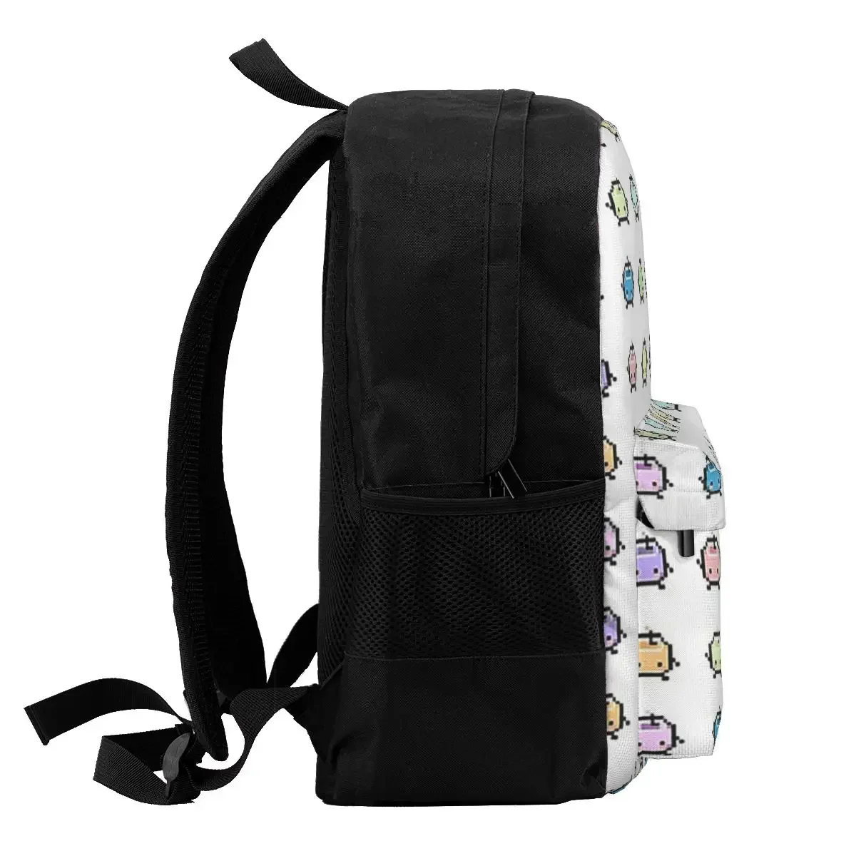 Stardew Valley Pastel Junimos Backpacks Boys Girls Bookbag Students School Bags Kids Rucksack Travel Rucksack Shoulder Bag
