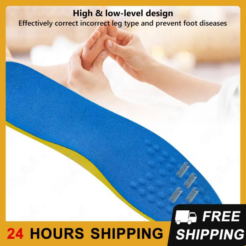 

1Pair Orthopedic Insoles For Feet Corrective O Type Leg Insoles Inserts Foot Knock Knee Pain Bow Legs Valgus Varus Sole Shoe pad
