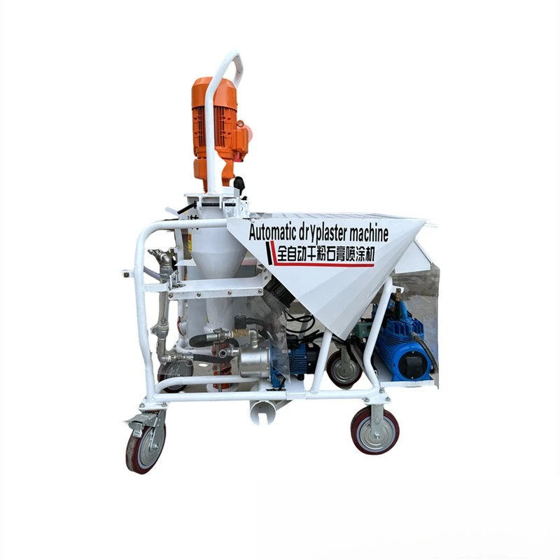 

M9 type gypsum spraying machine inner and outdoor dry powder gypsum spraying machine automatic