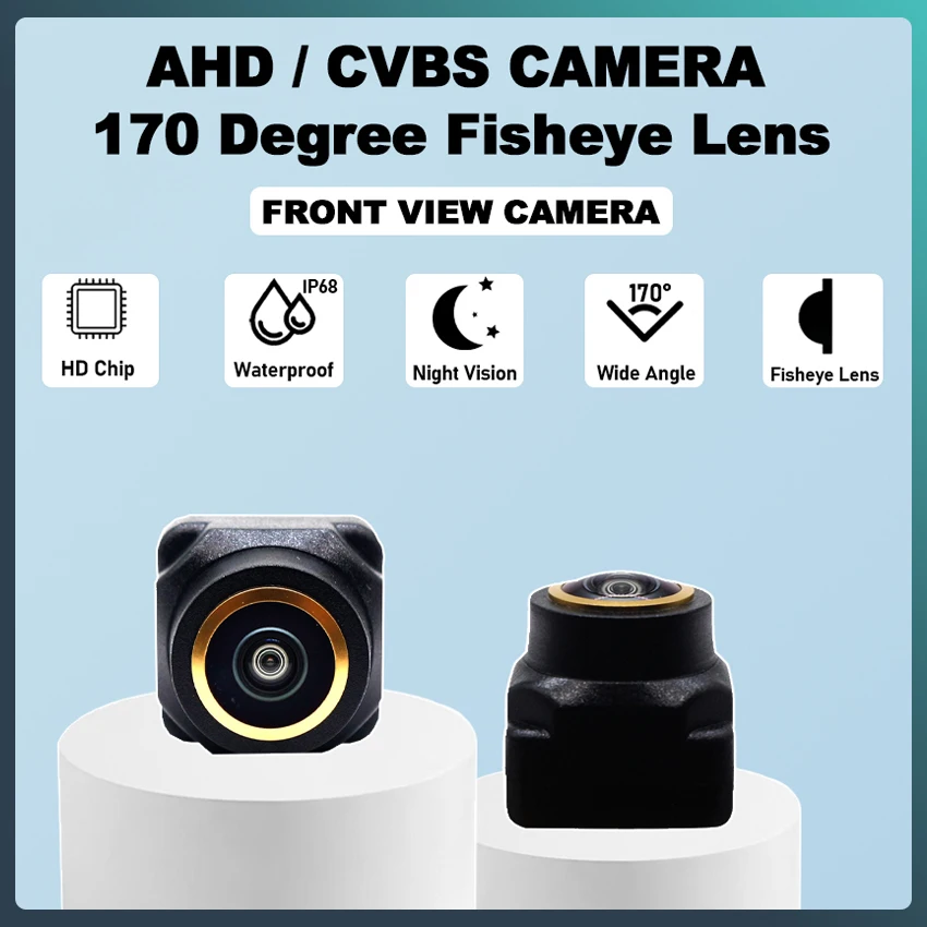 

AHD Car Front View Camera Wide Angle Night Vision Front Grille Camera For BMW 3 Series F30 F31 F34 Facelift M3 F80 2012~2018