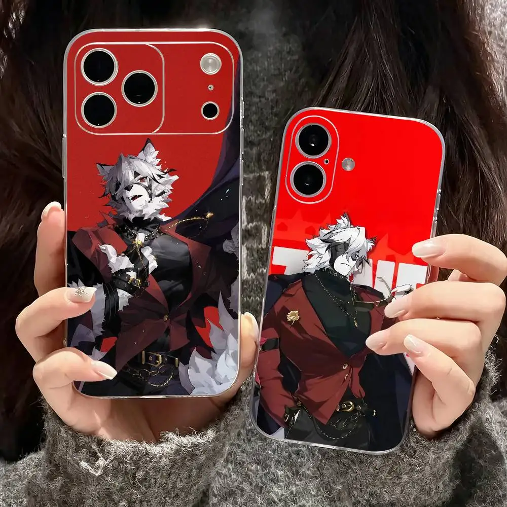 

ZZZ V-Von L-Lycaon Phone Case For iPhone17,16,15,14,13,12,11 Plus,Pro Max Soft Transparent Cover