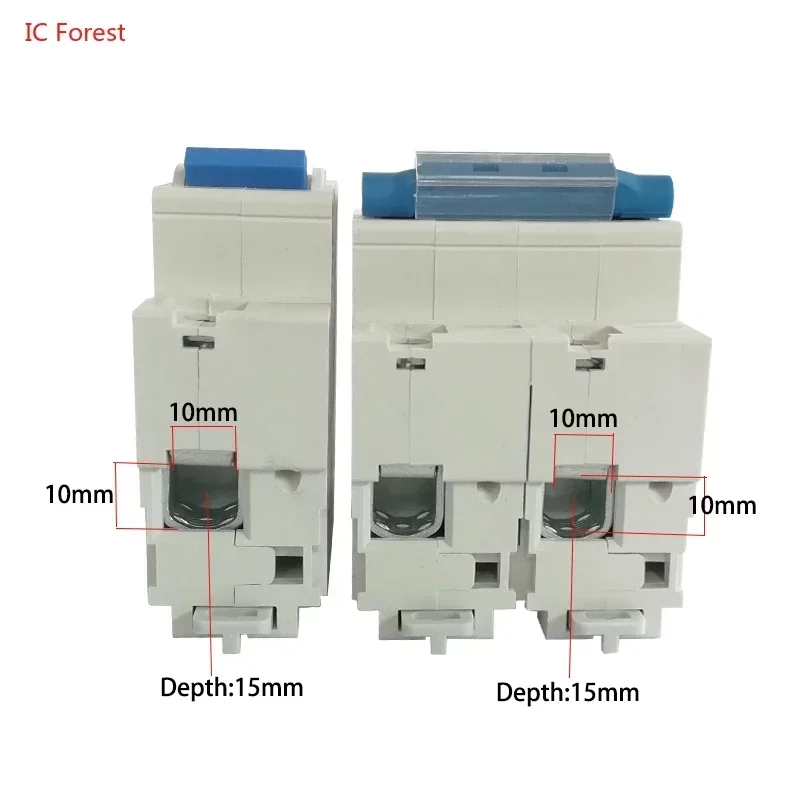 1/2P100A 125A 150A 200A 250A DC Stroomonderbreker 12V 24V 36V 48V 96V 120V Zonnecel Bescherming Schakelaar Automatische Veiligheidsschakelaar
