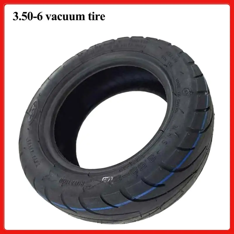 

This 10 inch 3.50-6 tubeless vacuum tire offers a perfect fit and enhanced safety for your scooter
