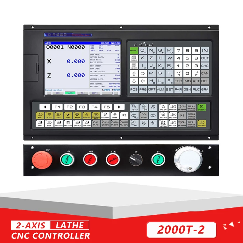 Low Price CNC Controller 2 Axis CNC Lathe Controllers Kit With PLC Functions Similar To GSK CNC Control Panel