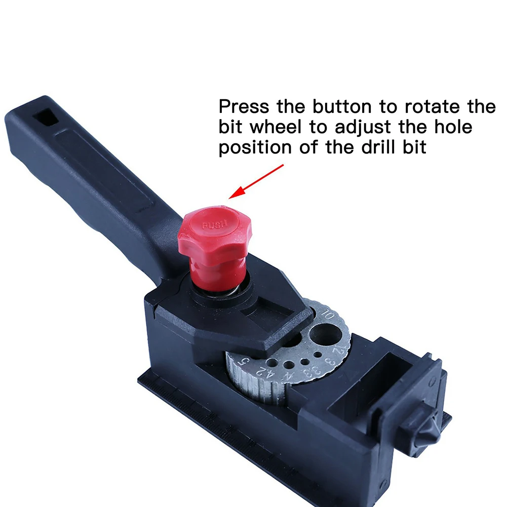 DIY Carpintaria Drill Positioner Carpintaria Broca Buraco Gabarito Para Fazer Móveis