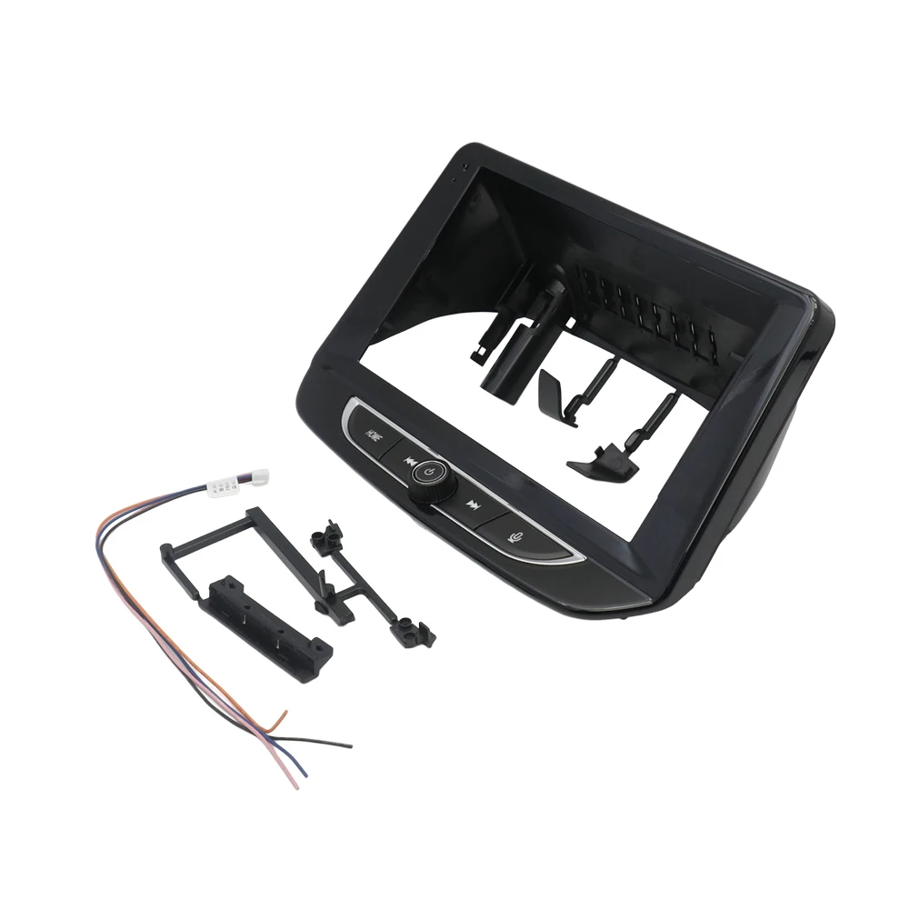 9 Inch 2 Din Stereo Dashboard Frame For Chevrolet Onix 2019-2023 Car Radio Panel Power Harness Cable Adapter With Canbus Decoder