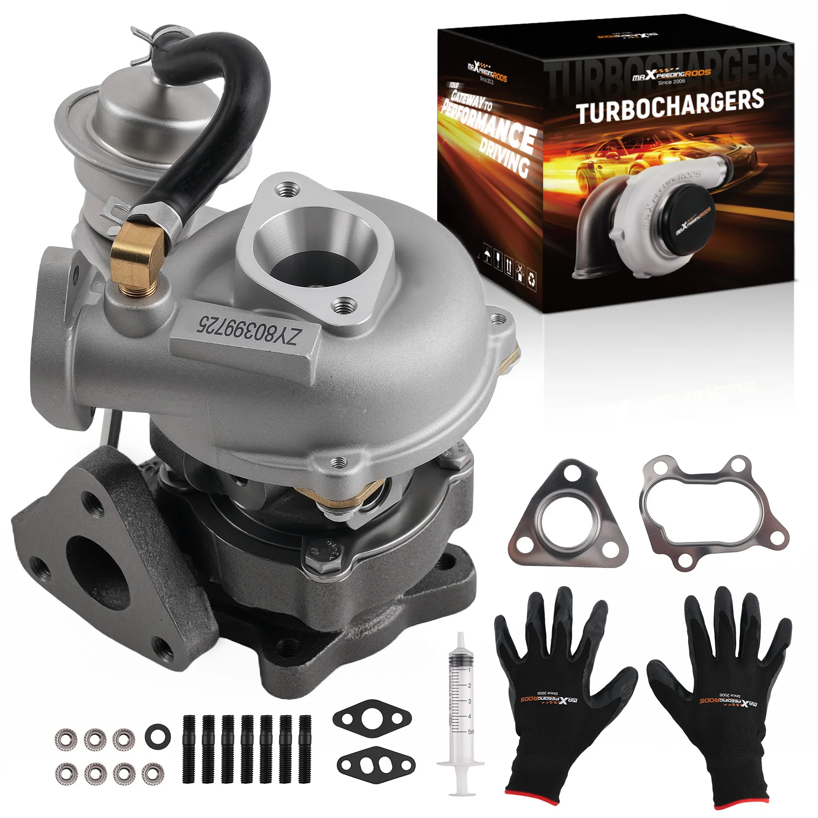 Maxpeedingrods RHB31 VZ21 Mini Turbo Small Engine Quads Rhino Motorcycle Turbocharger For Suzuki ALTO