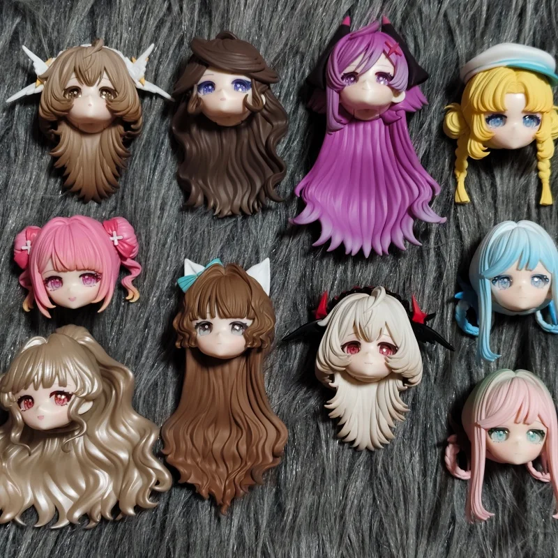 Guangyu Society Original E-Alike Girl Group Series 1/8 Bjd Doll Replace Accessories Assembly Collocation Part  Head Accessories