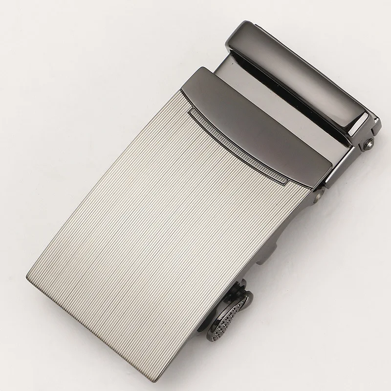 Men's Leather Strap Automatic Buckle Belt, Trendy Design