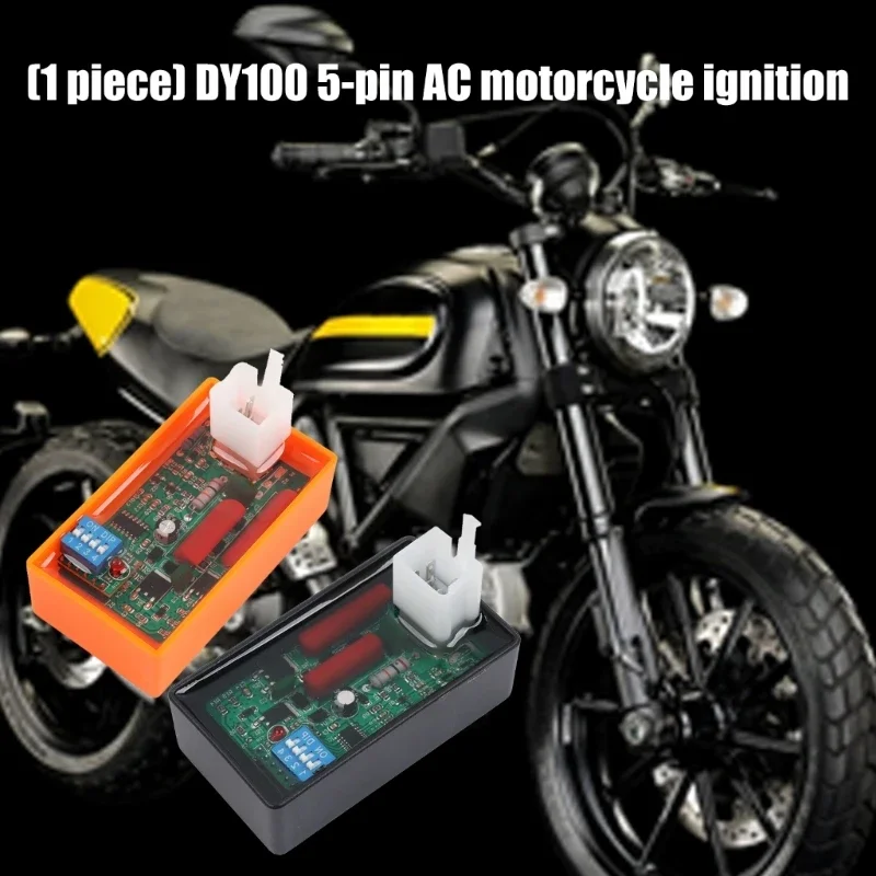 5 Pin AC CDI Ignitions Module Suitable Featuring RPM Specific Optimization Quick Fixing for DY100 Motorcycles D7YA