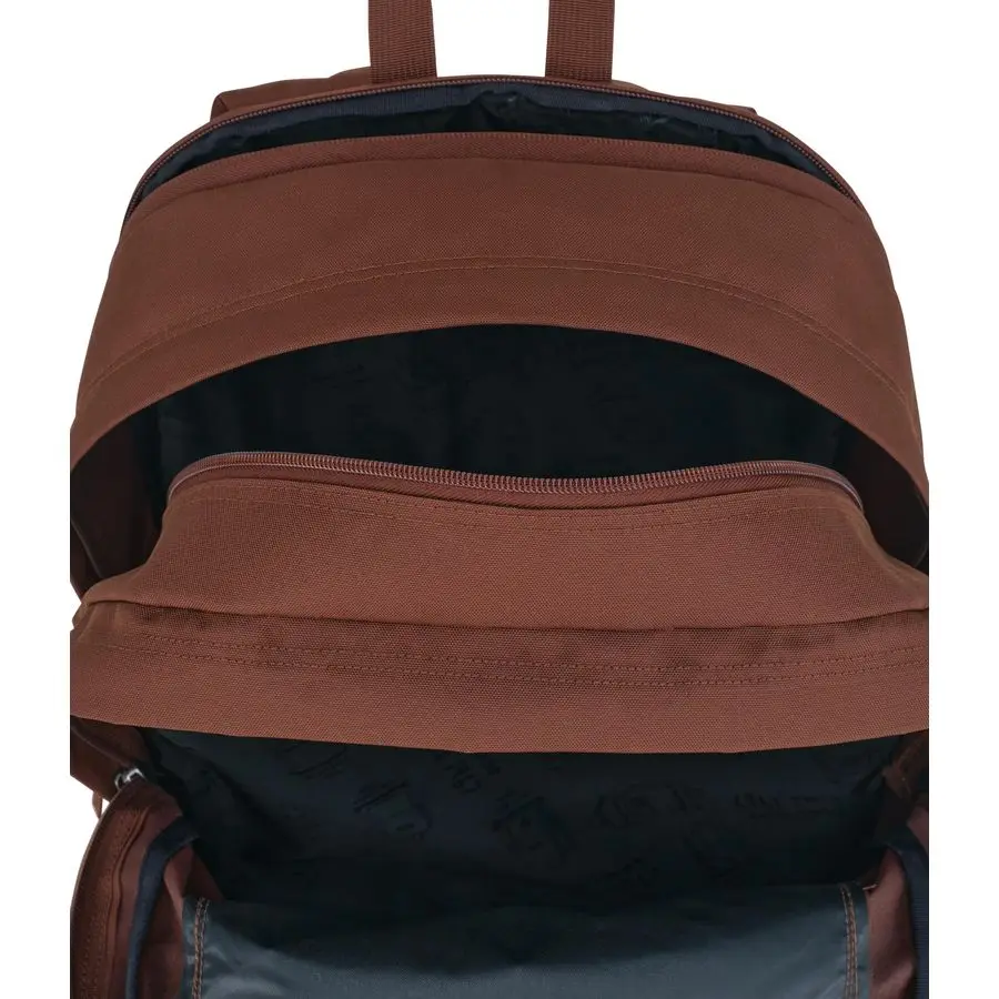 

Laptop Backpack Computer Bag with 2 Compartments, Ergonomic Shoulder Straps, 15 Laptop Sleeve, Haul Handle Basic Brown