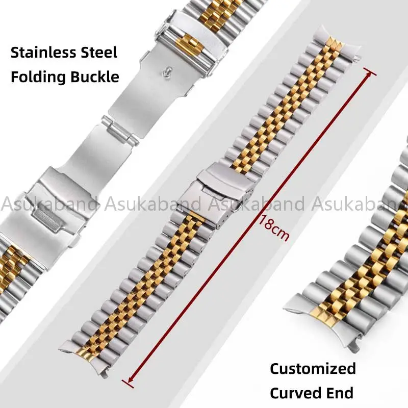 For Casio MDV 106 107 Stainless Steel Watch Strap Curved End Band 22mm Bracelet 2784 Watchbands for Men Classic Wrist Belt